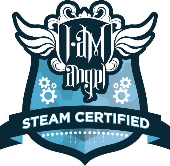 neon drive steam badge